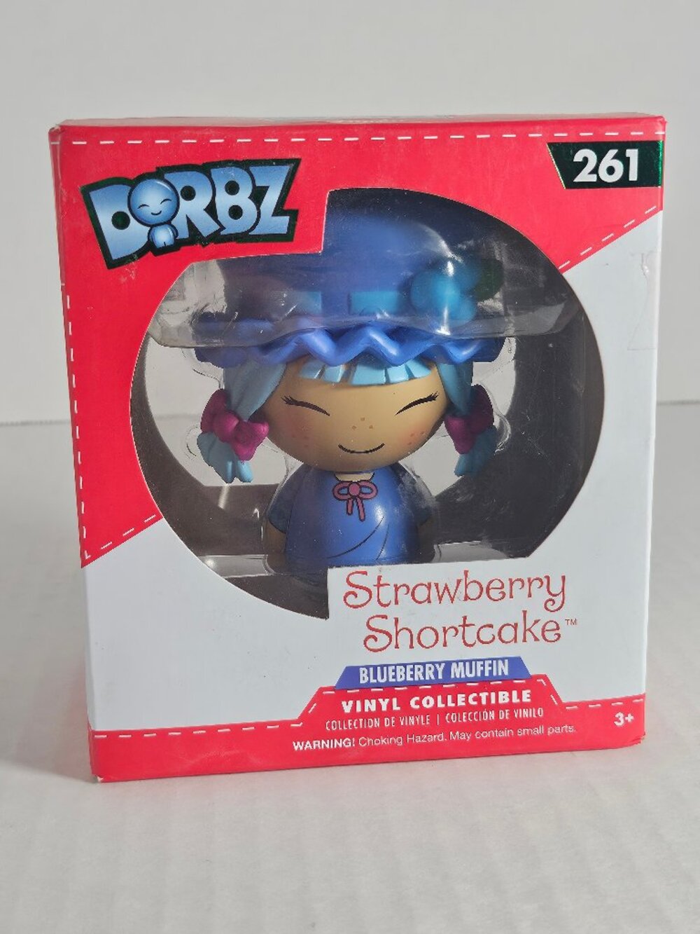 Funko Dorbz Strawberry Shortcake Blueberry Muffin # 261 Walmart Exclusive NIB
